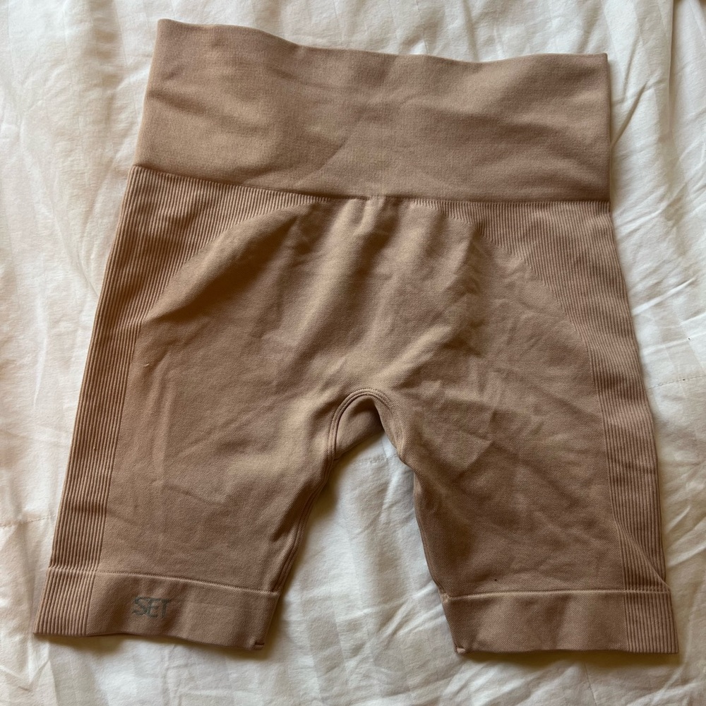 Set Active Amethyst Biker Shorts